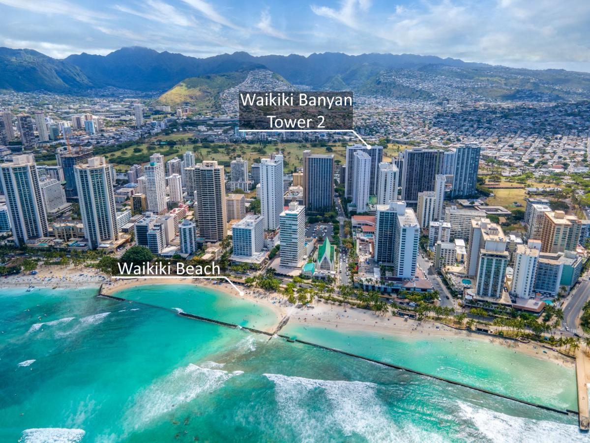 Waikiki Escapade Mountain Views Condo, Steps To Beach With Parking Perk Honolulu Exterior foto