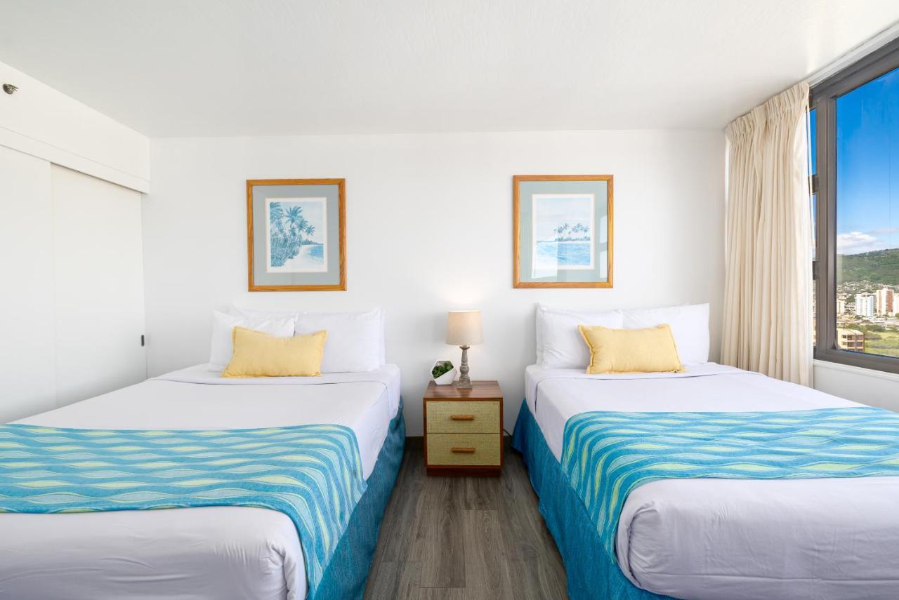 Waikiki Escapade Mountain Views Condo, Steps To Beach With Parking Perk Honolulu Exterior foto