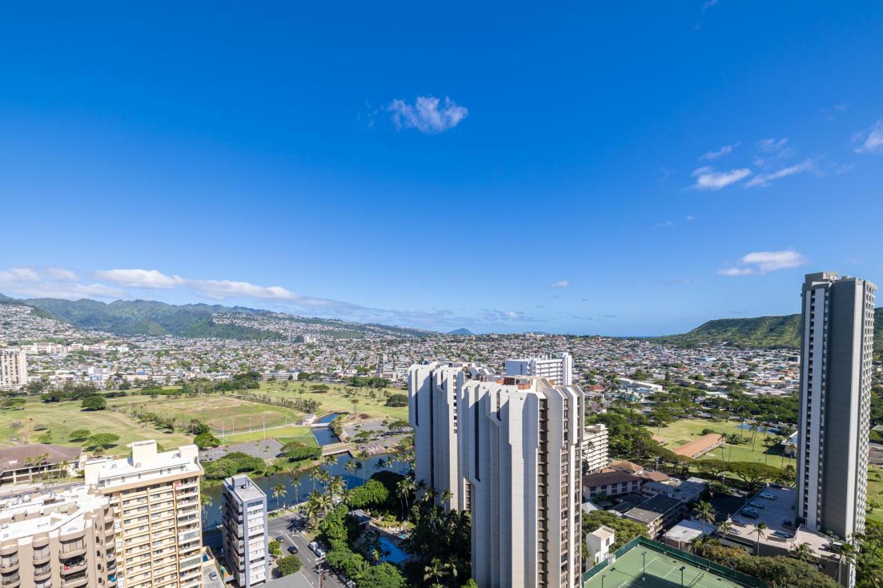 Waikiki Escapade Mountain Views Condo, Steps To Beach With Parking Perk Honolulu Exterior foto