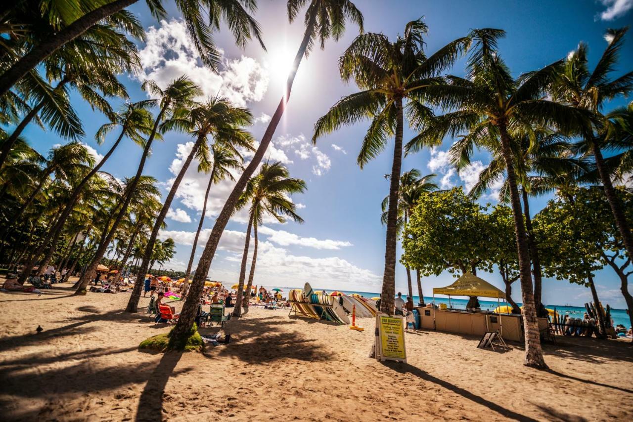 Waikiki Escapade Mountain Views Condo, Steps To Beach With Parking Perk Honolulu Exterior foto